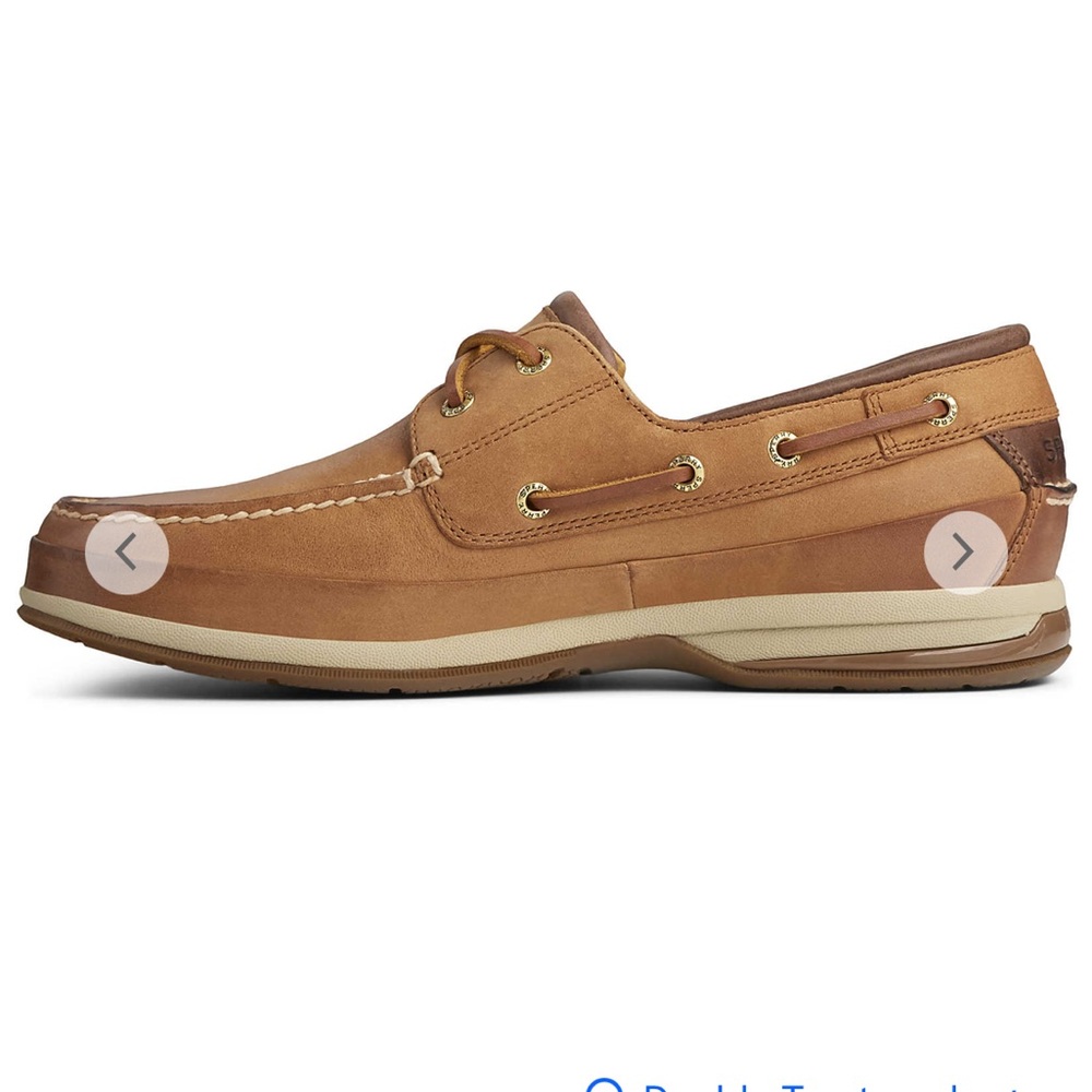 Luxury Sperry Boat Shoes with 18K Gold - Picture 3 of 14